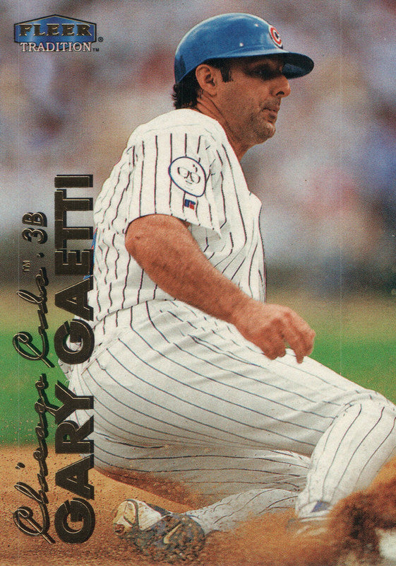 #407 Gary Gaetti  Chicago Cubs 1999 Fleer Tradition Baseball Card OC