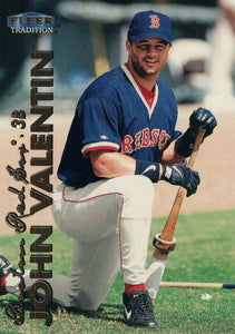 #238 John Valentin Boston Red Sox 1998 Fleer Tradition Baseball Card OC