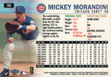 #185 Mickey Morandini Chicago Cubs 1999 Fleer Tradition Baseball Card OC