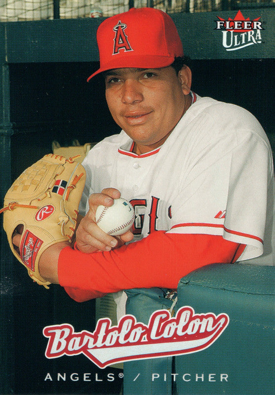 #78 Bartolo Colon Los Angeles Angels 2005 Fleer Ultra Baseball Card OD