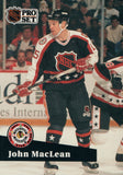 #307 John Maclean All Star Game New Jersey Devils 1991-92 Pro Set Hockey Card OE