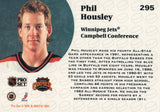 #295 Phil Housley All Star Game Winnipeg Jets 1991-92 Pro Set Hockey Card OE
