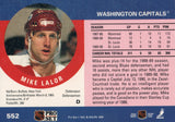 #552 Mike Lalor Washington Capitals 1990-91 Pro Set Hockey Card OE