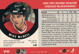 #600 Mike McNeil Rookie Chicago Blackhawks 1990-91 Pro Set Hockey Card OE