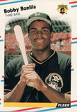 #323 Bobby Bonilla  Pittsburgh Pirates 1988 Fleer Baseball Card OE