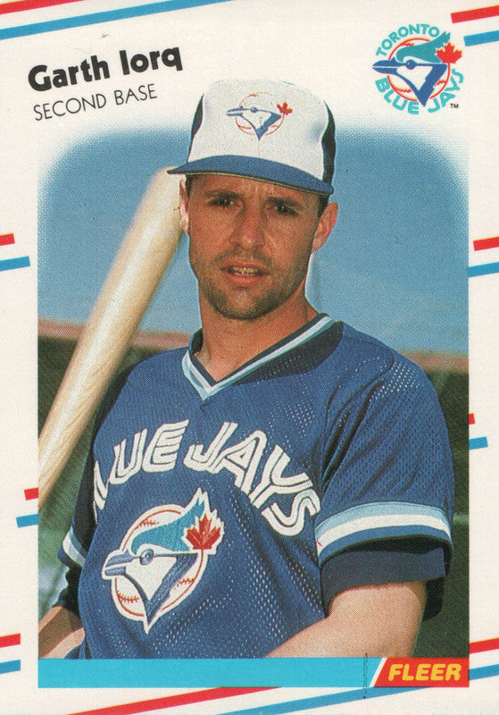 #113 Garth Iorg Toronto Blue Jays 1988 Fleer Baseball Card OE