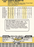 #468 Dante Bichette Los Angeles Angels 1989 Fleer Baseball Card OF