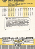 #420 Doug Dascenzo Chicago Cubs 1989 Fleer Baseball Card OF