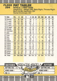 #294 Pat Tabler Kansas City Royals 1989 Fleer Baseball Card OF