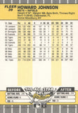 #39 Howard Johnson New York Mets 1989 Fleer Baseball Card OG