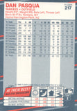 #217 Dan Pasqua New York Yankees 1988 Fleer Baseball Card OH