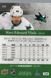 #193 Marc-Edouard Vlasic San Jose Sharks 2017-18 Parkhusrt Hockey Card OH