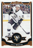 #114 Paul Martin Pittsburgh Penguins 2015-16 O-Pee-Chee Hockey Card OI