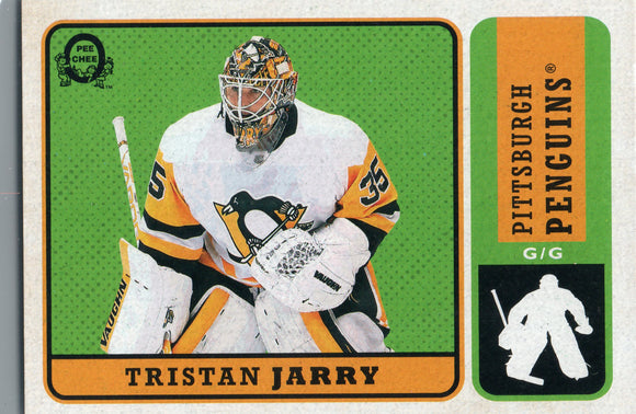 #128 Tristan Jarry Pittsburgh Penguins 2018-19 O-Pee-Chee Hockey Card OI