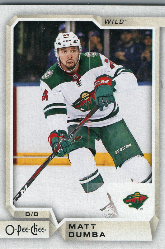 #179 Matt Dumba Minnesota Wild 2018-19 O-Pee-Chee Hockey Card OI