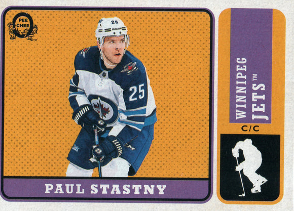 #465 Paul Stastny Winnipeg Jets 2018-19 O-Pee-Chee Hockey Card OJ