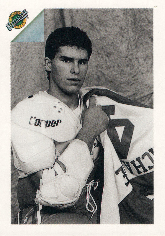 #81 Scott La Chance New York I  1990-91 Ultimate Hockey Card OJ