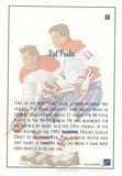 #68 Pat Peake First Round Pick Washington Capitals 1990-91 Ultimate Hockey Card OJ