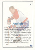 #64 Patrick Poulin First Round Pick  1990-91 Ultimate Hockey Card OJ