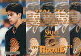 #195 Mike Peca Rookie Vancouver Canucks 1994-95 Select Hockey Card OL
