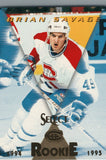 #192 Brian Savage Rookie Montreal Canadiens 1994-95 Select Hockey Card OL