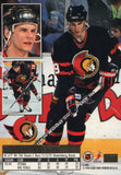 #152 Alexei Yashin Ottawa Senators 1993-94 Fleer Ultra Hockey Card OM