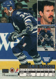 #217 Jamie Macoun Toronto Maple Leafs 1993-94 Fleer Ultra Hockey Card OM