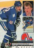 #181 Scott Young Quebec Nordiques 1993-94 Fleer Ultra Hockey Card OM