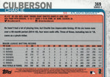 #369 Charlie Culberson Atalanta Braves 2019 Topps Series 2 Baseball Card