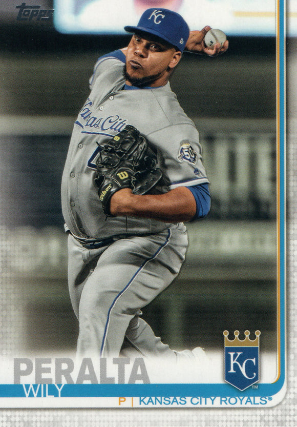 #463 Wily Peralta Kansas City Royals 2019 Topps Series 2 Baseball Card