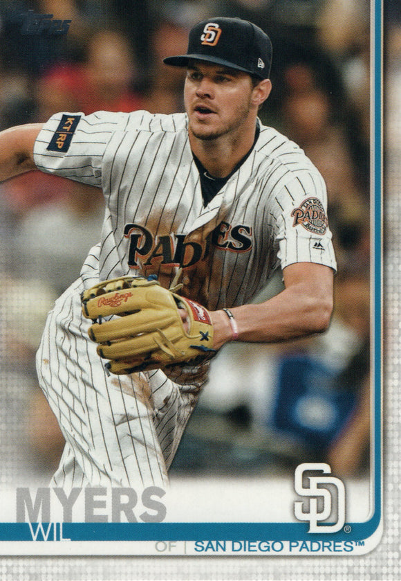 #485 Wil Myers San Diego Padres 2019 Topps Series 2 Baseball Card