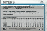 #485 Wil Myers San Diego Padres 2019 Topps Series 2 Baseball Card