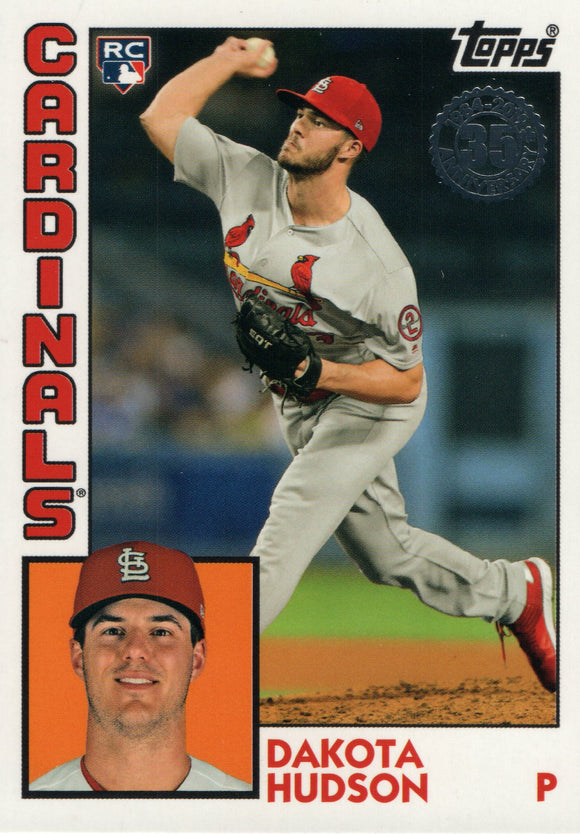 84R-DH Dakota Hudson St Louis Cardinals 2019 Topps Series 2 Baseball Card