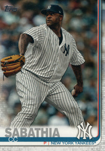 #486 CC Sabathia New York Yankees 2019 Topps Series 2 Baseball Card GAK