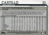 #613 Welington Castillo Chicago White Sox 2019 Topps Series 2 Baseball Card GAK