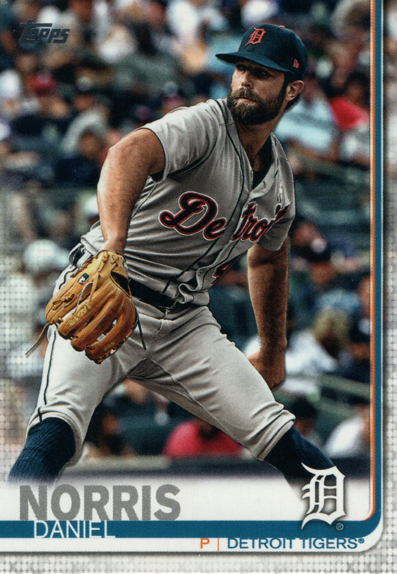 #382 Daniel Norris Detroit Tigers 2019 Topps Series 2 Baseball Card GAK