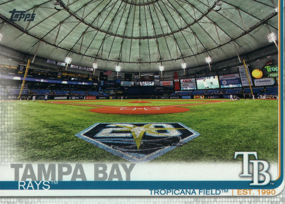 #566 Tropicana Field Tampa Bay Rays 2019 Topps Series 2 Baseball Card GAL