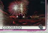 #604 Coors Field Colorado Rockies 2019 Topps Series 2 Baseball Card GAL