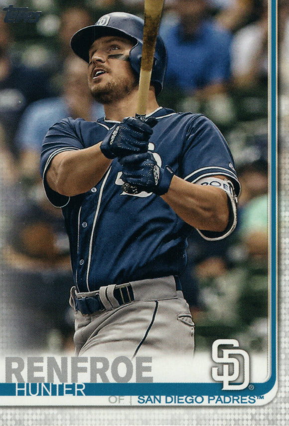 #393 Hunter Renfroe San Diego Padres 2019 Topps Series 2 Baseball Card GAL