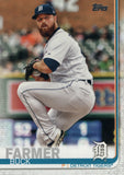 #496 Buck Farmer Detroit Tigers 2019 Topps Series 2 Baseball Card GAL