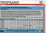 #615 Nick Tropeano Los Angeles Angels 2019 Topps Series 2 Baseball Card GAL