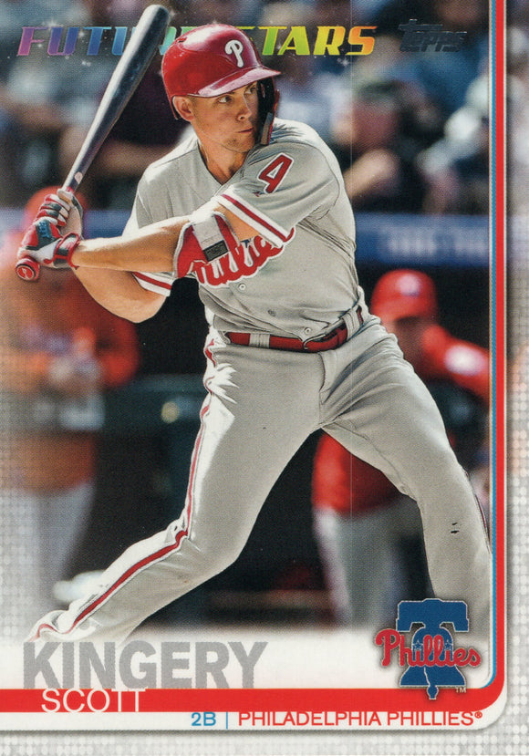 #472 Scott Kingery Future Stars Philadelphia Phillies 2019 Topps Series 2 Baseball Card GAM