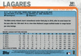 #381 Juan Lagares New York Mets 2019 Topps Series 2 Baseball Card GAM
