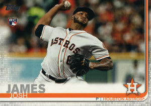 #584 Josh James Houston Astros 2019 Topps Series 2 Baseball Card GAM