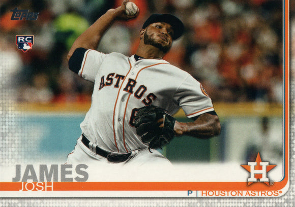 #584 Josh James Houston Astros 2019 Topps Series 2 Baseball Card GAM