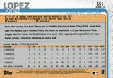 #651 Jorge Lopez Kansas City Royals 2019 Topps Series 2 Baseball Card GAN