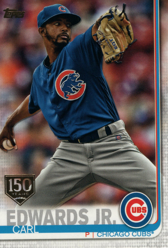 #569 Carl Edwards Jr. Chicago Cubs 2019 Topps Series 2 Baseball Card GAN