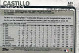 #613 Welington Castillo Chicago White Sox 2019 Topps Series 2 Baseball Card GAN