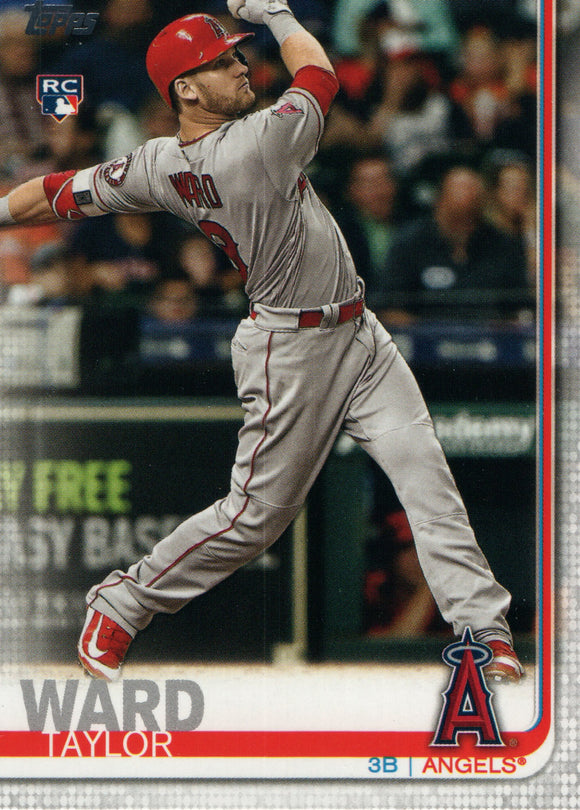 #588 Taylor Ward Rookie Los Angeles Angels 2019 Topps Series 2 Baseball Card GAN
