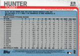#619 Tommy Hunter Philadelphia Phillies 2019 Topps Series 2 Baseball Card GAN